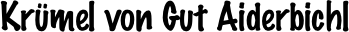 Krümel von Gut Aiderbichl