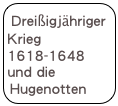 Dreißigjähriger Krieg 1618-1648 und die Hugenotten